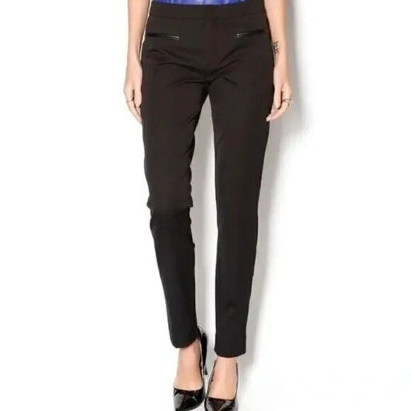 Sanctuary Pants - Sanctuary City Peg Black Skinny Trouser Pants